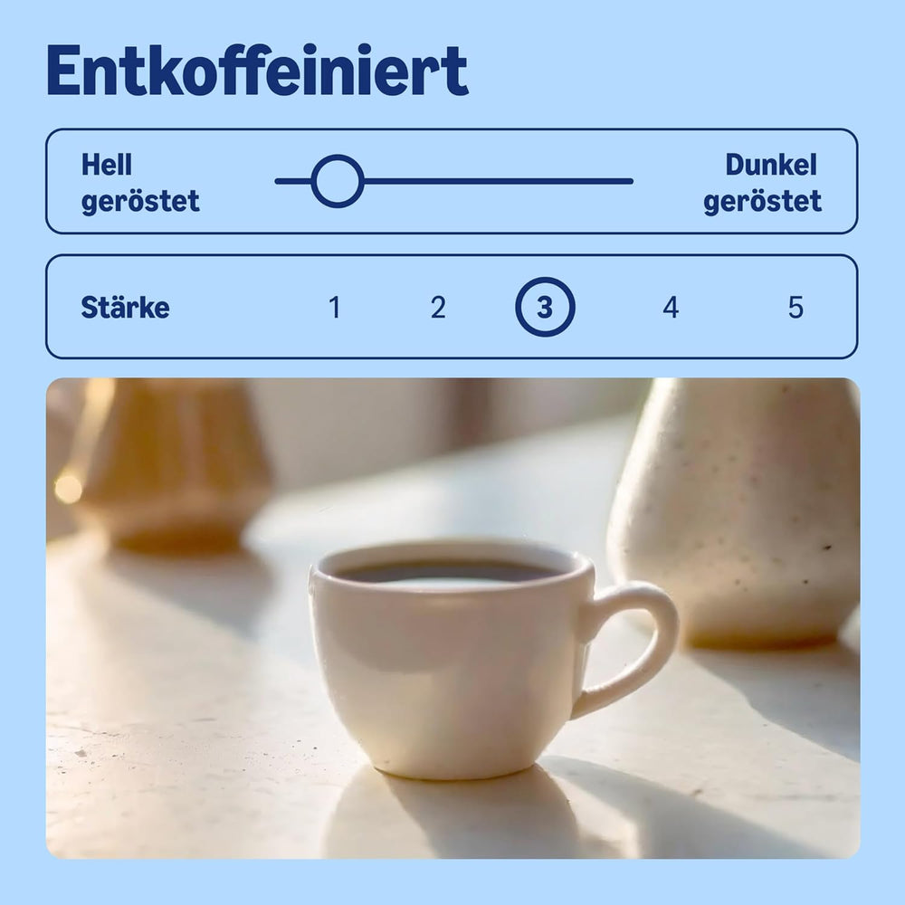 par Amazon Kaffeebohnen, entkoffeiniert, Lichte Röstung, 2 kg (2 Packungen mit 1 kg), Rainforest Alliance certifié