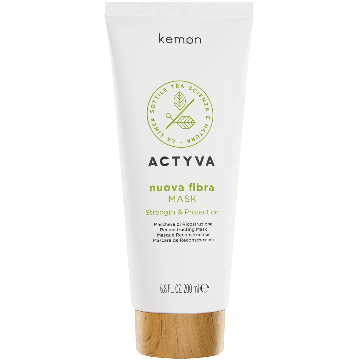 KEMON Actyva Nuova Fibra Mask 200 ml Masque capillaire Naty Shop Titre par défaut