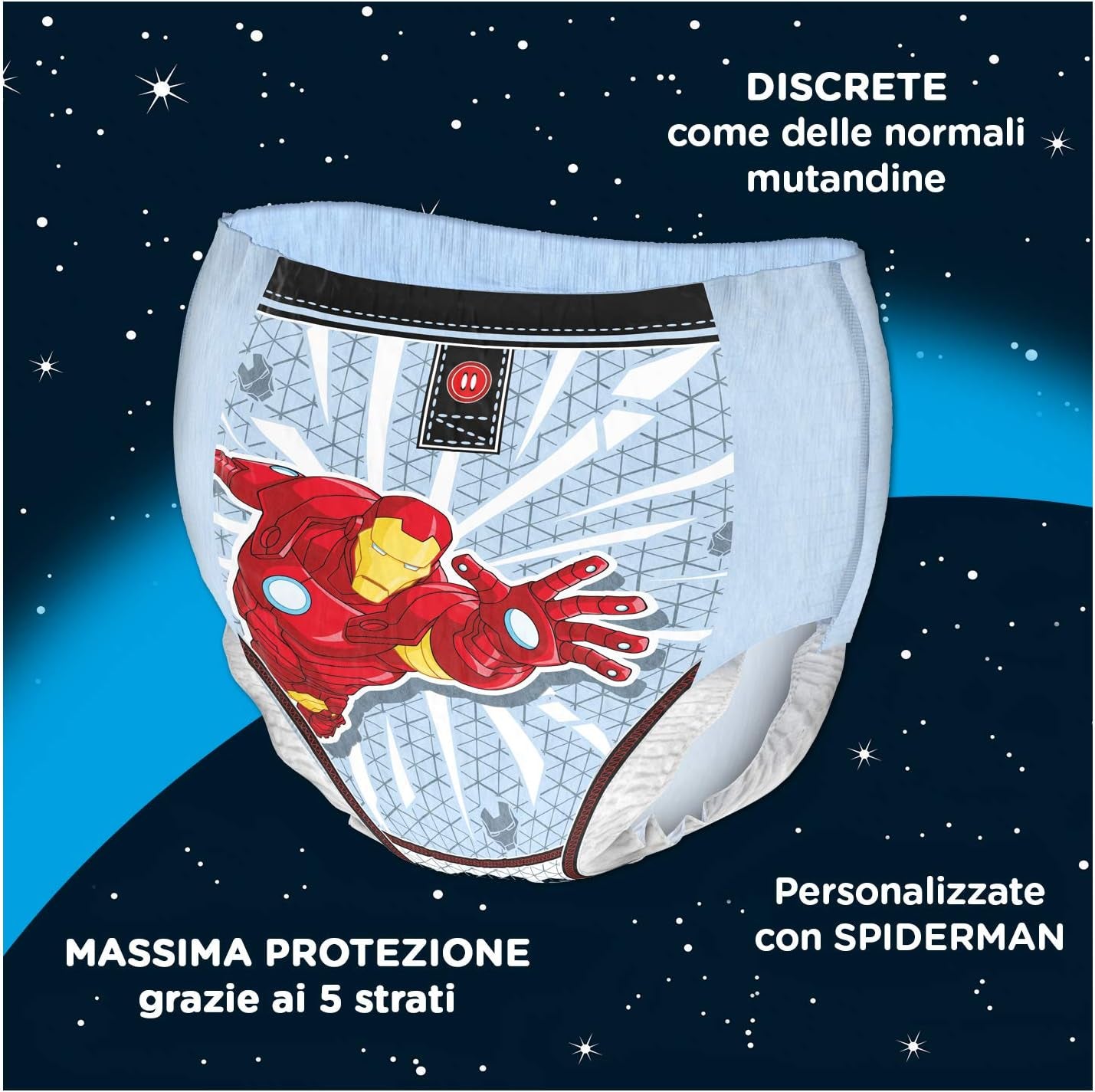 Couches Huggies Jumbo Boy 17-30 kg, 16 pièces