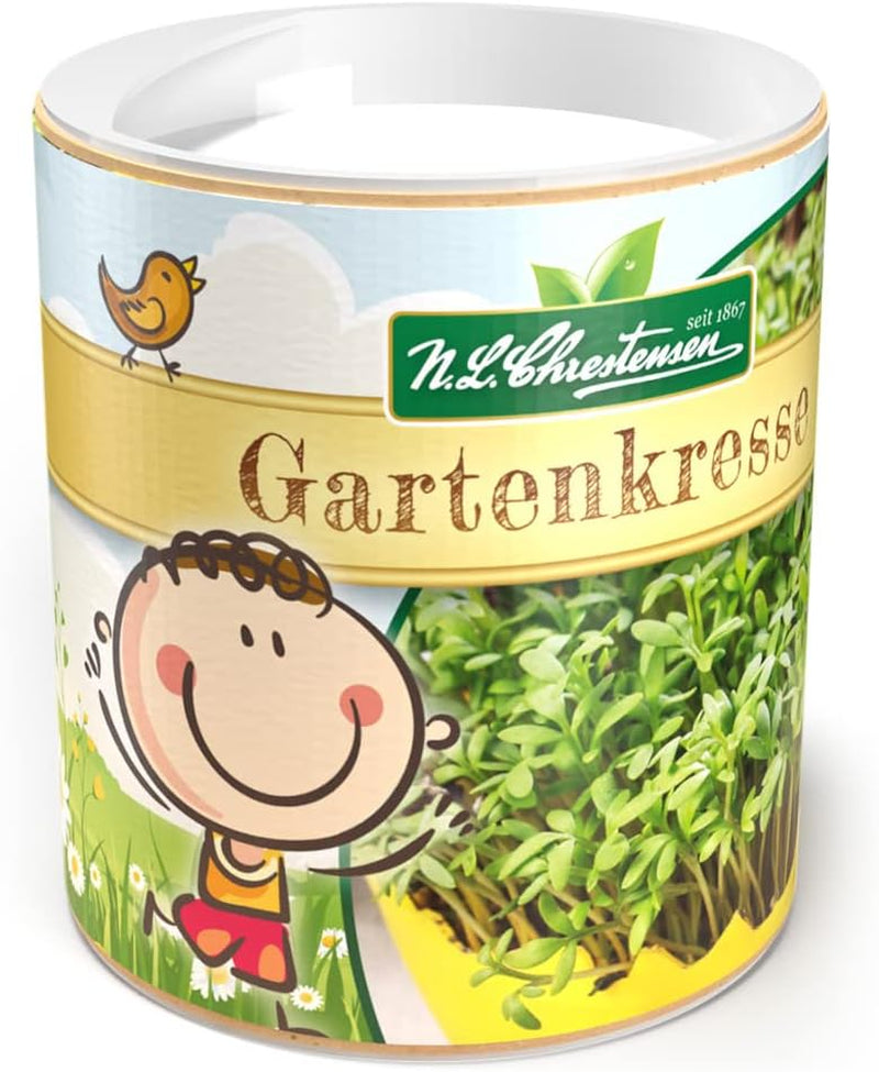 Graines de souci Chrestensen Colorful Mix - Graines pollinisées gratuites 30g pour env. 25m² - Shaker pour enfants du jardin