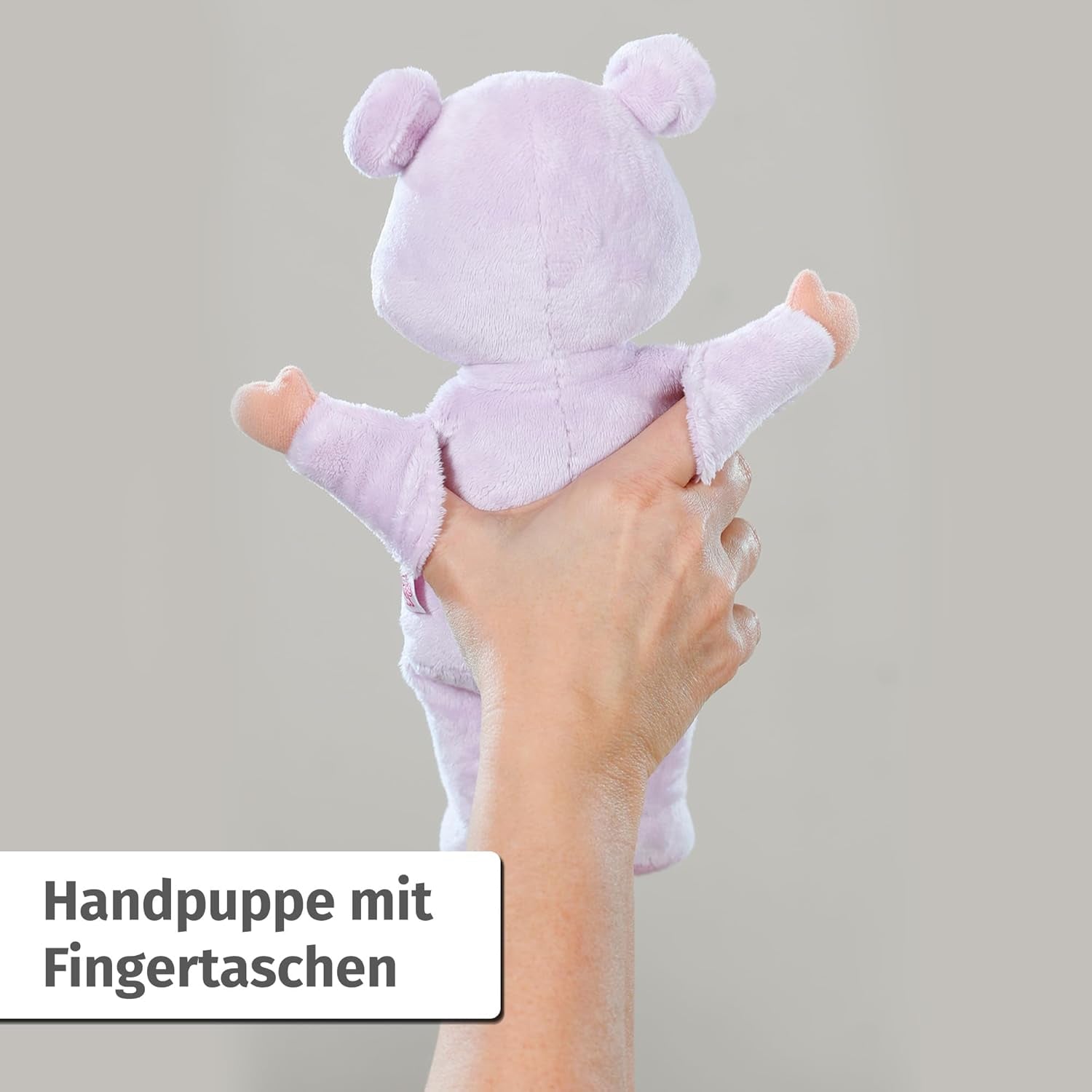 Baby Born for Babies Poupée Douce Souris, 26 cm, avec Oreilles et Poches pour les Doigts, pour Nouveau-nés, 836590 Zapf Creation, Rose