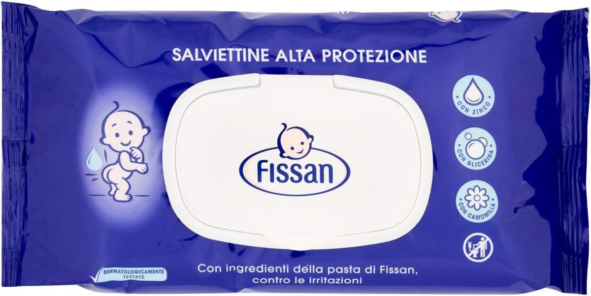Fissan, lingettes - 310 g Lingettes humides bébé Naty Shop