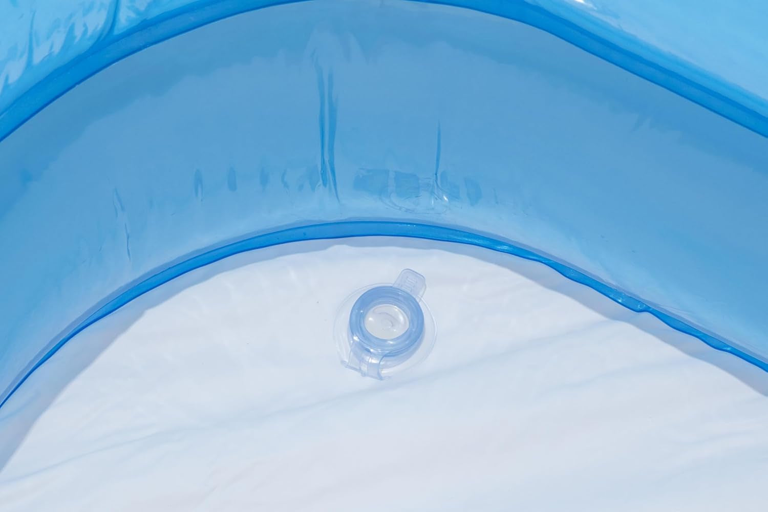 Bestway - Piscine Gonflable Rectangulaire Blue Deluxe, 211 x 132 x 46 cm, Bleu/Blanc