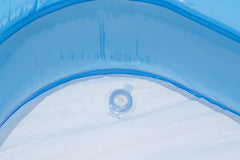 Bestway - Piscine Gonflable Rectangulaire Blue Deluxe, 211 x 132 x 46 cm, Bleu/Blanc