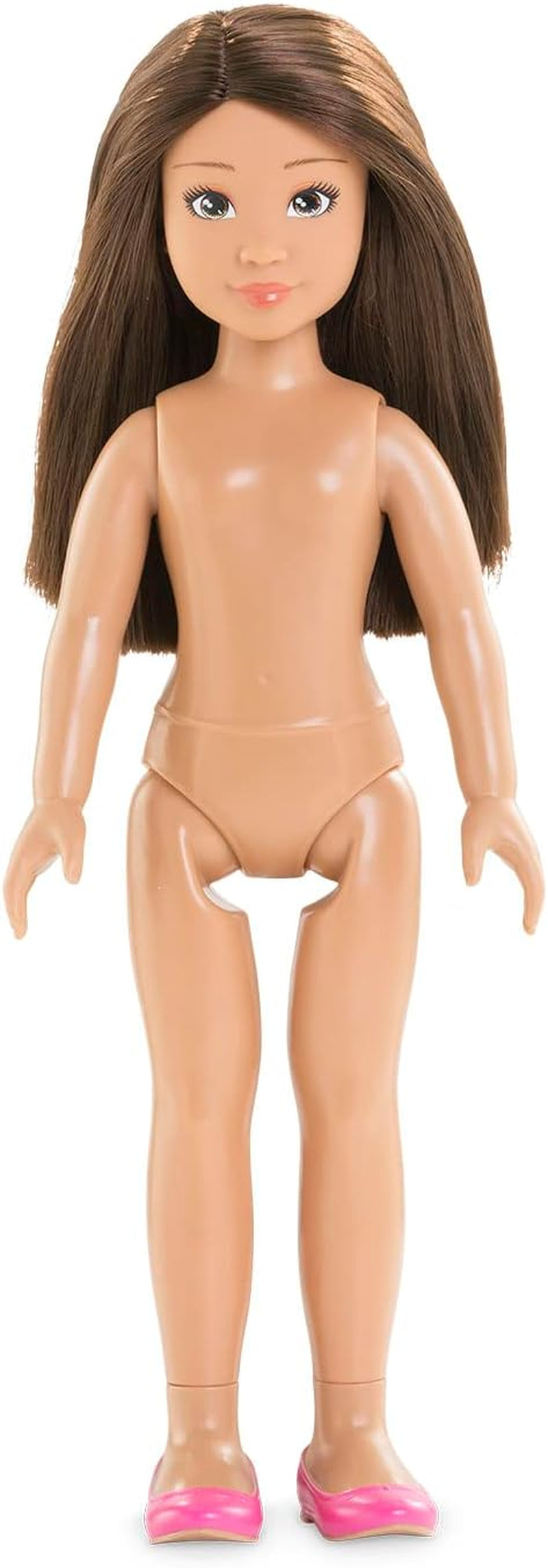 Corolle 9000600030 - Girls Luna Einhorn Set, Ankleidepuppe im Sommeroutfit mit Hund, mit Haarband, Ohrringe et extra Gummistiefel, 28cm Spielpuppe mit Vanilleduft, à partir de 4 ans