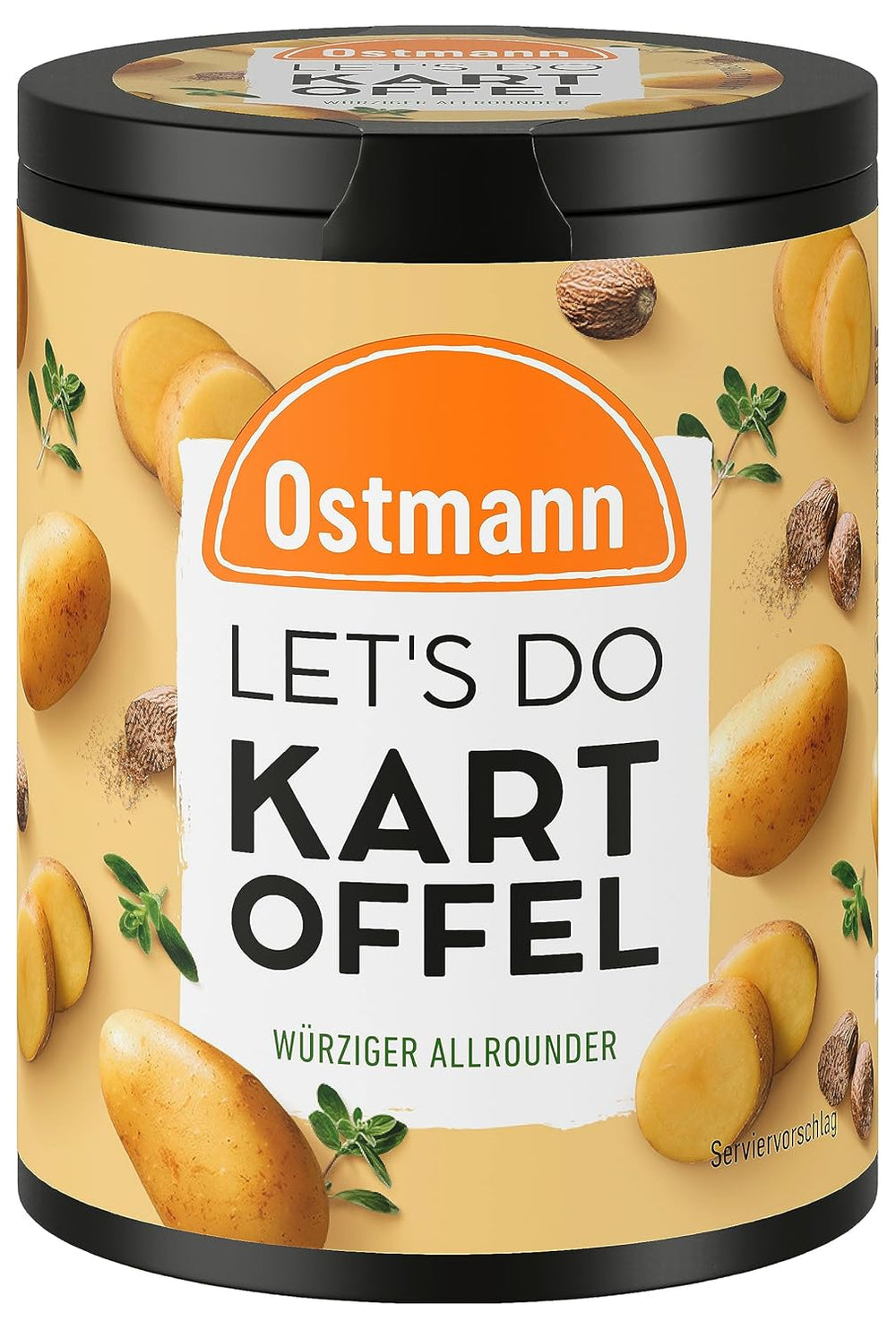 Ostmann Gewürze - Faisons du poisson polyvalent | Gewürzsalz pour Bratfisch, Flammlachs et Meeresfrüchte | Würziger Allrounder à la moutarde, au citron et à l'aneth | 85 g dans une barre de recyclage Metalldose