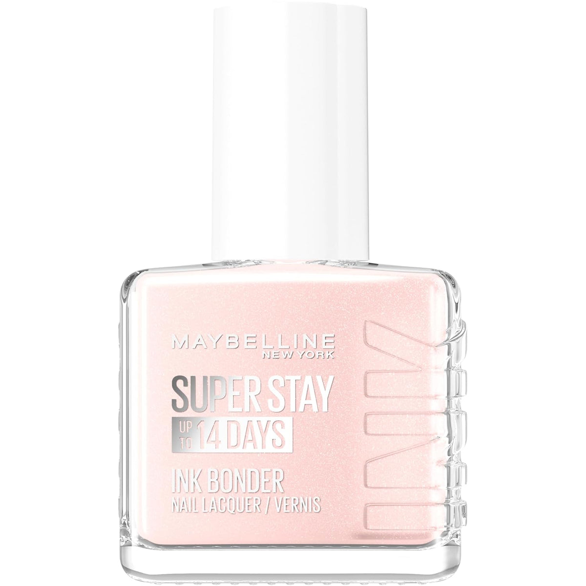 Maybelline New York Super Stay Ink Bonder 078 Porcelaine - vernis à ongles longue durée pour des ongles forts et une couleur intense, 12,3 ml
