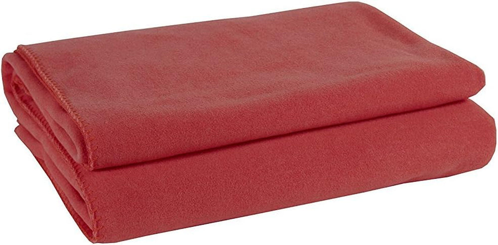 Zoeppritz Decke in Der Farbe: Rot, Aus 65% Polyester, 35% Viscose Hergestellt, GrÃ¶ÃŸe: 160X200 Cm, 103291-235-160X200