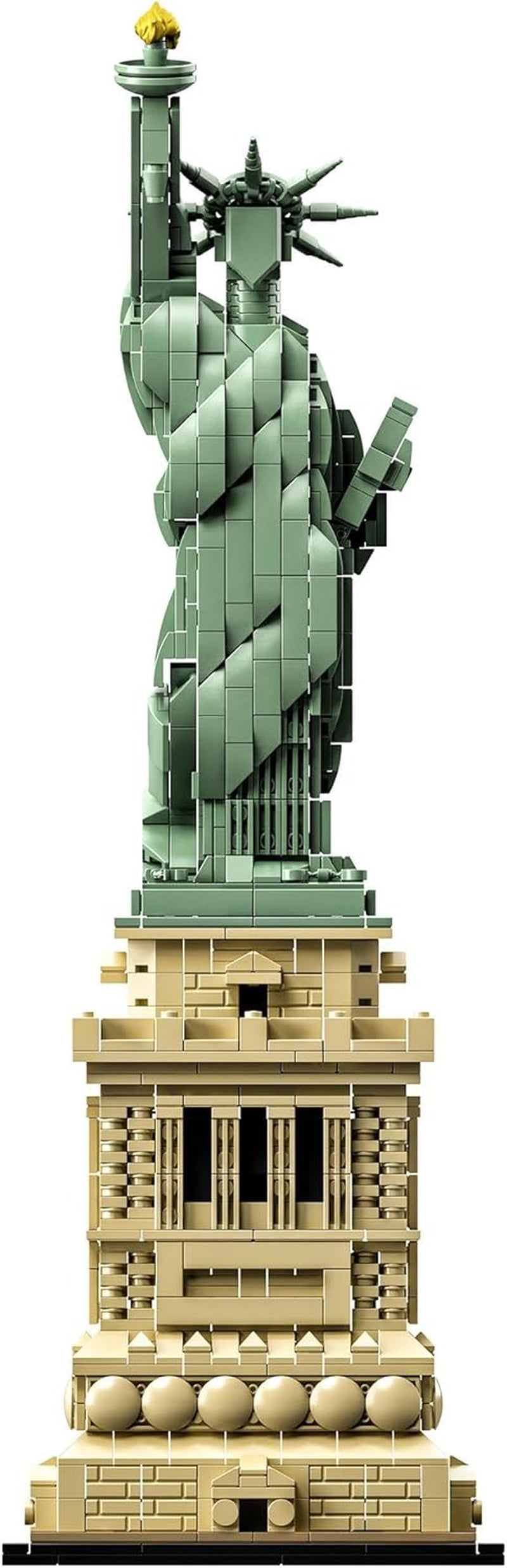 LEGO Architecture Statuia Libertății, set mare, kit model, suvenir New York, potrivit ca decor pentru casă și birou, idee de cadou pentru copii și adulți 21042 Seturi de constructie Besuche den LEGO-Store