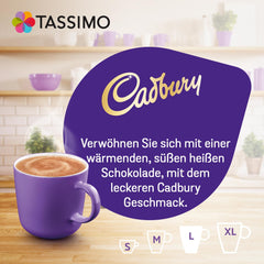 Tassimo Kapseln Cadbury Kakao, 5 x 10 tampons, 50 Kakaokapseln