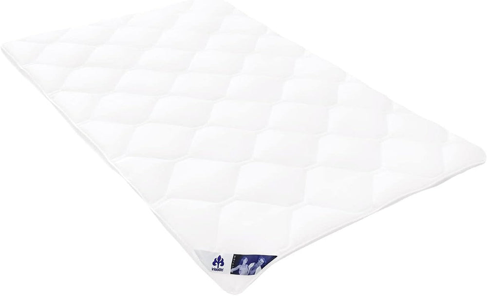 Couette d'été Edition Irisette - Fabriquée en Allemagne - Couette d'été légère avec housse en microfibre douce, 155 X 220 cm, certifiée Öko-Tex Couettes et couettes Naty Shop Couette 4 saisons 155 X 220