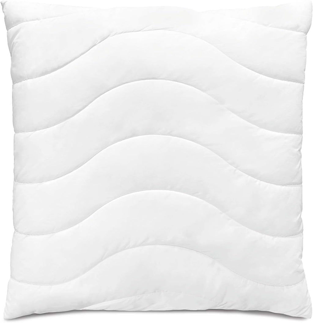 Traumnacht pernă confort cu capac din bumbac pur, pernă certificată Oeko-Tex cu fermoar, 80X80 Cm, Dezvoltat în Germania Perne standard Naty Shop 80 X 80 Cm 1