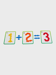 Plus-Plus 9603909 Geniales Konstruktionsspielzeug, Apprendre à construire, ABC & 123, Kreativ-Bausteine, 600 pièces