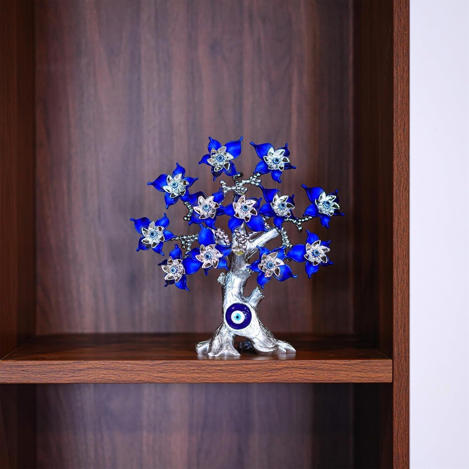 26,7 cm Turc rău ochi copac protecție rău ochi statuie pentru noroc, feng shui decorare copac pentru acasă Statuete si sculpturi Naty Shop