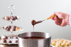 Reber Mozart Balls - Sachet de Confiserie de 8 Pièces - Authentiques Reber Mozart Balls Chocolat Noir, Massepain & Nougat - 1 x 160g