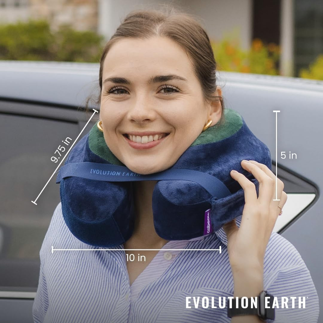 Cabeau Evolution Earth - Oreiller cervical 25 cm Oreillers de voyage Naty Shop