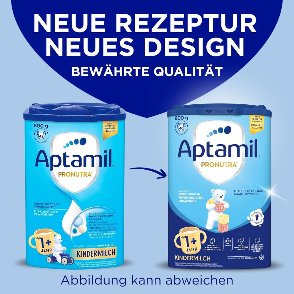 Aptamil Lait de Croissance 1 Plus - Lait de Croissance dès 1 an - 800g