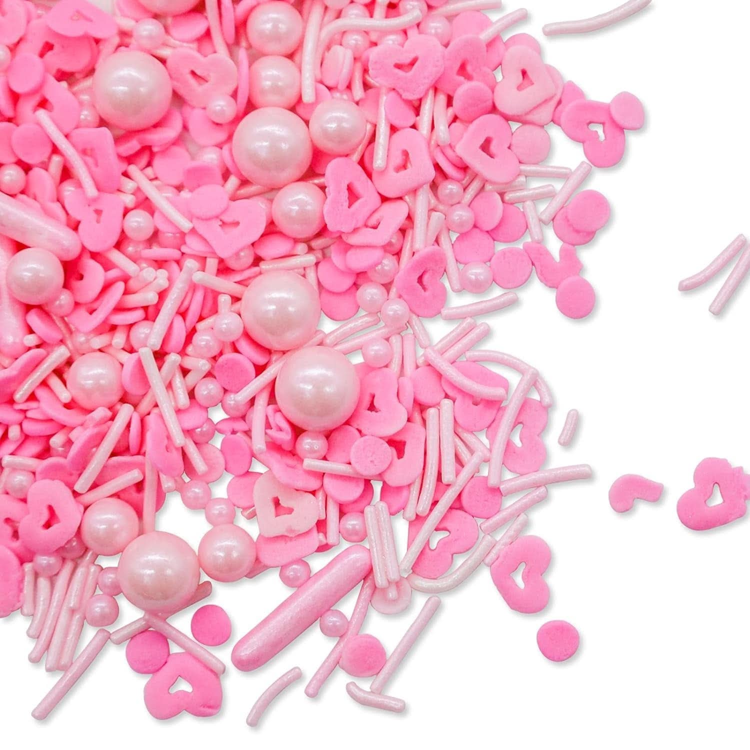 Sprinkles sur le thème de Noël, 100 grammes Sprinkles Naty Shop Rose