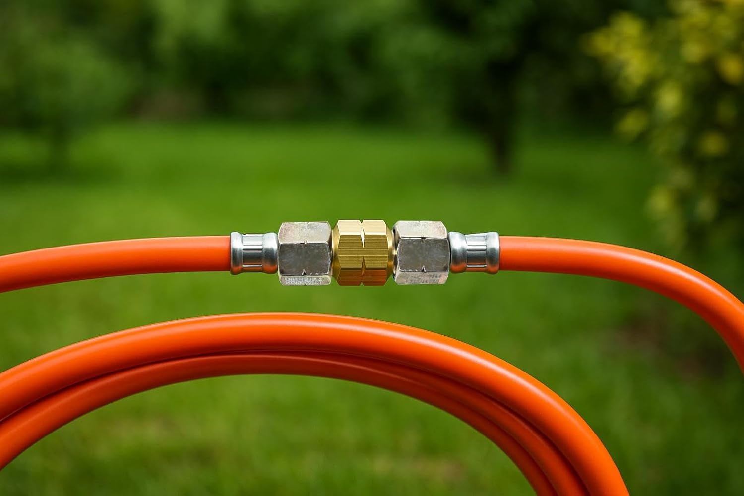 ROTHENBERGER raccord double industriel - 2x G 3/8" L | Pour rallonger en toute sécurité les tuyaux de gaz propane 540255E