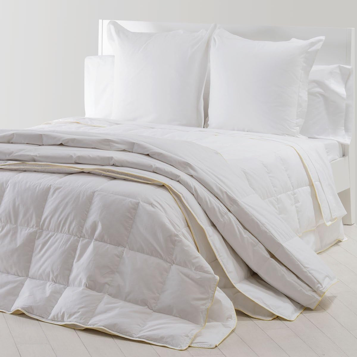 Sancarlos Vivaldi édredon, coton, blanc, Cama 105-180 X 220 Cm Couettes et couettes Naty Shop