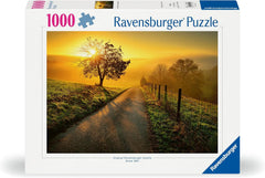 Ravensburger Puzzle 1000 piese Peisaj în soarele dimineții - Puzzle colorat pentru adulți și copii în calitate dovedită Puzzle Naty Shop
