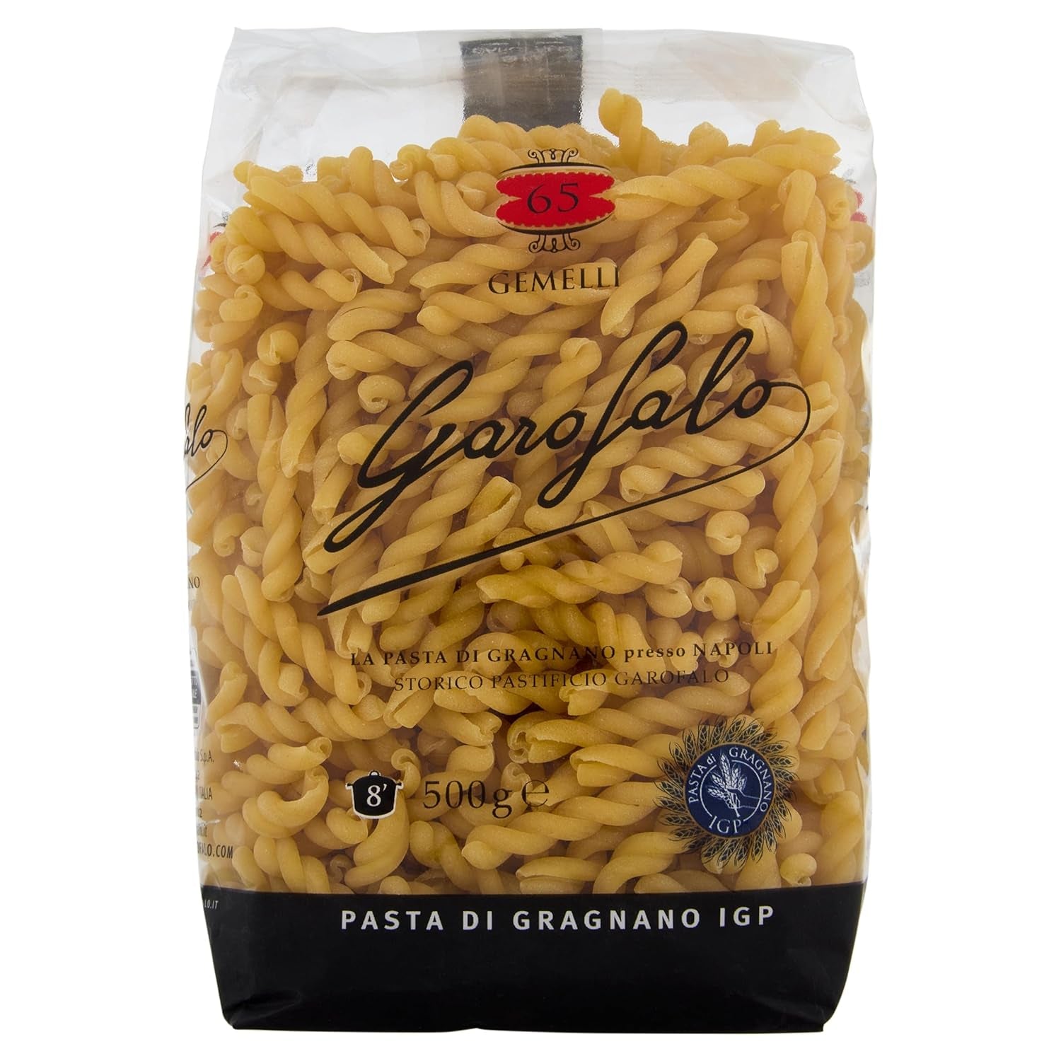 Pâtes sèches Gemelli, 500 g