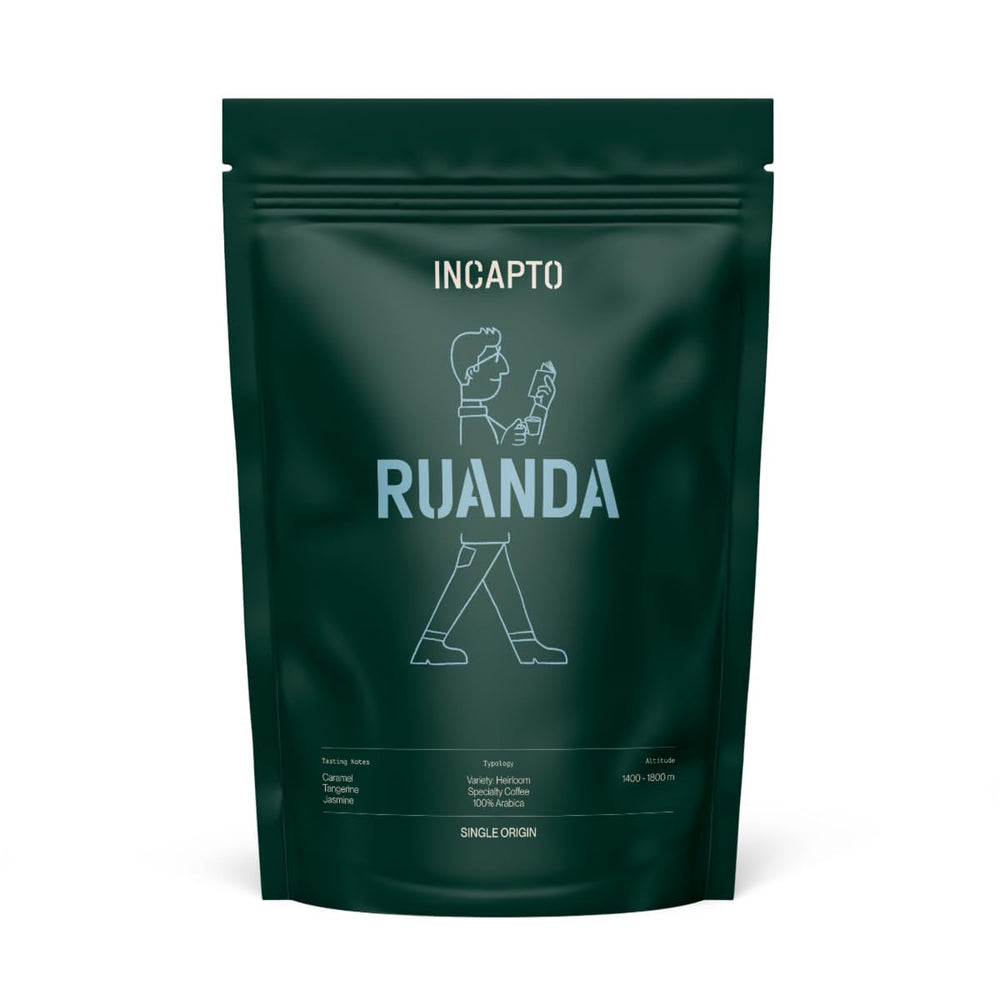 Boabe de cafea speciale Incapto | Origine unică Mexic | Espresso 100% Arabica | Cafea de specialitate 82 puncte SCA | Boabe de cafea prăjite tradițional | Plantație Chiapas, Ethichub Cafea Naty Shop 1 Kg Rwanda