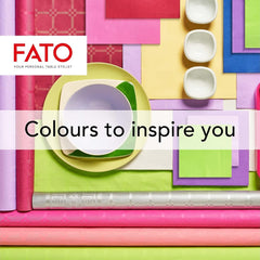 Fato, Serviettes en papier jetables, idéales pour les déjeuners et buffets décontractés, paquet de 50 serviettes, taille 33 x 33, pliées en 4, 2 couches, tourterelle, papier 100 % pure cellulose, certifié FSC