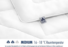 Couette toutes saisons Irisette Merino - Fabriquée en Allemagne - Couette mi-saison en pure laine neuve, 135 X 200 cm, Blanc, Certifiée Oeko-Tex Quilts et Quilts Naty Shop