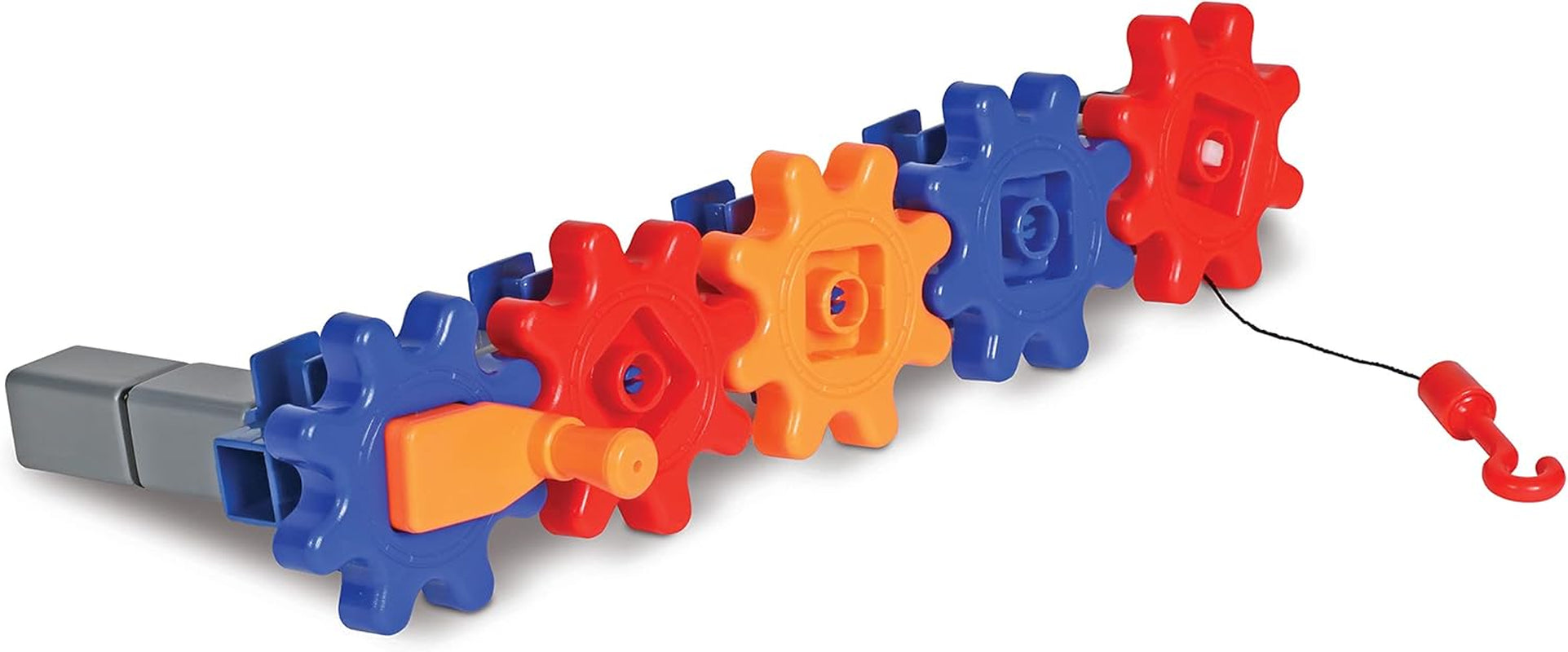 Learning Resources STEM Explorers Maschinenbauer, 50-teilig, ab 5 Jahren, Mint-Spielzeug, Mint-Bauspielzeug, Mint-Baukästen, Technikspielzeug, Spielzeug zum Selberbauen
