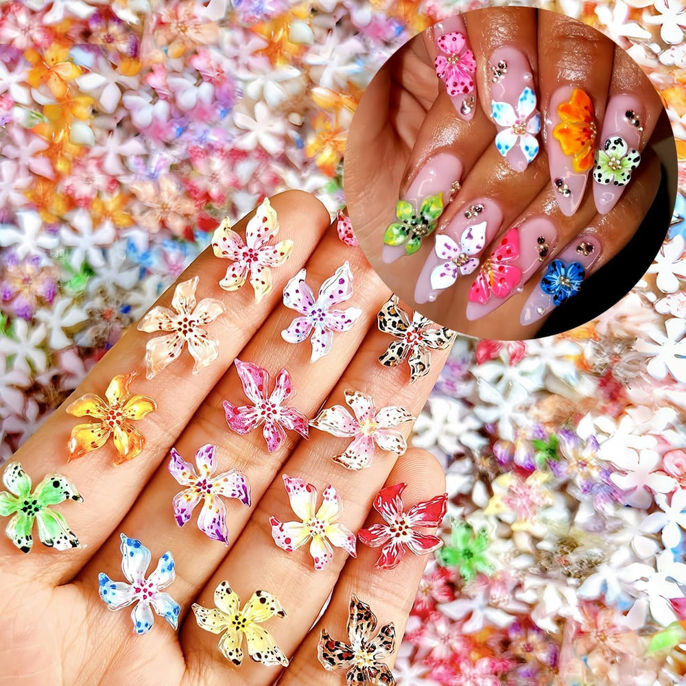 GZMAYUEN 920 pièces perles à dos plat or argent pour ongles, perles à ongles demi-brun blanc beige, petites perles à dos plat demi-brun pour décoration d'art d'ongle bricolage