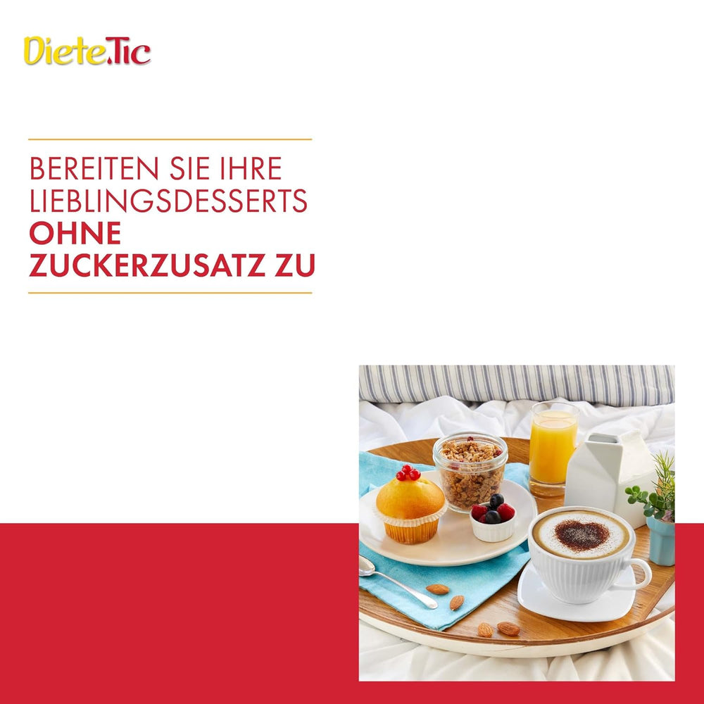 Diete.Tic Édulcorant liquide avec stévia, zéro calories, paquet pratique de 3 x 50 ml (1 000 gouttes), sans gluten, sans conservateur, idéal pour sucrer les boissons, les yaourts et les salades de fruits