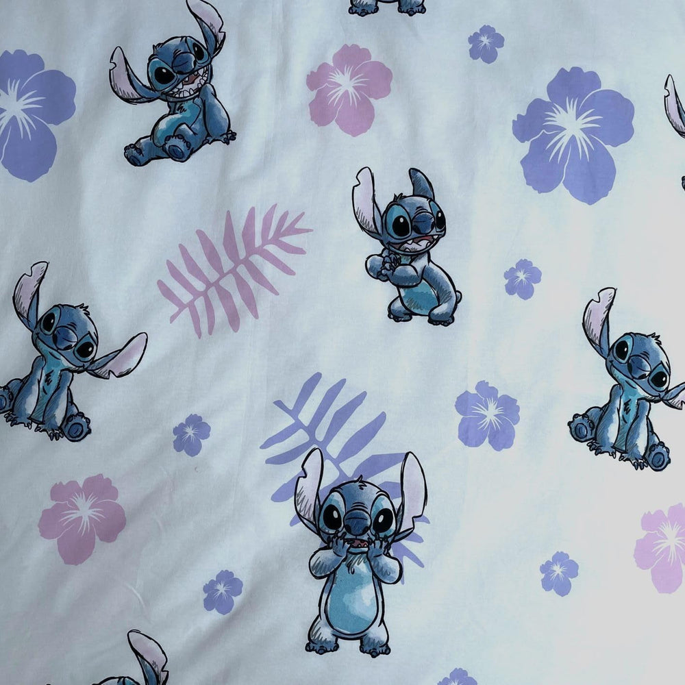Lenjerie de pat pentru copii reversibilă, Lilo & Stitch, 100% bumbac Lenjerie de pat - copii Naty Shop