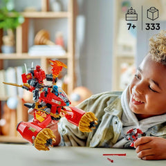 LEGO NINJAGO Kai's Storm Rider Mech - Moto volante avec 3 figurines - Mech avec tête, bras et jambes mobiles - Jouet de construction - Cadeau pour garçons et filles à partir de 7 ans 71830 Jeux de construction Besuche den LEGO-Store