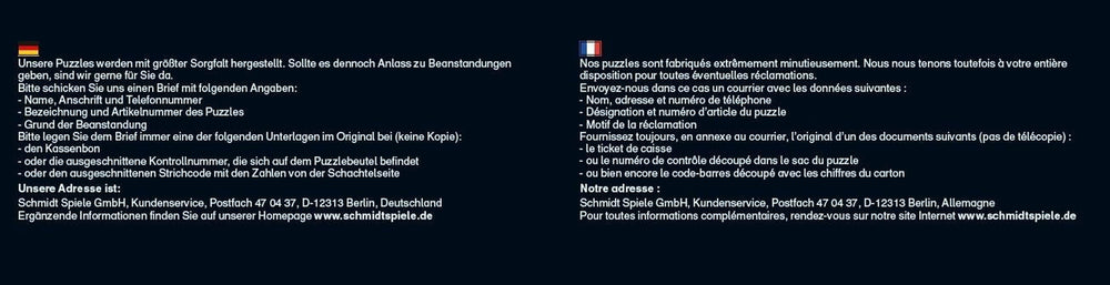 Schmidt Spiele 59919 Puzzle secret, La masa de bucatarie, 1.000 piese, Colorat, Mare Puzzle Naty Shop