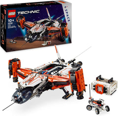 LEGO Technic Vtol Space Transporter LT81, ensemble de construction spatiale, jouet spatial, vaisseau spatial, coffret de jeu Mini Rover, cadeau pour garçons et filles de plus de 10 ans 42181 Ensembles de construction Besuche den LEGO-Store Single