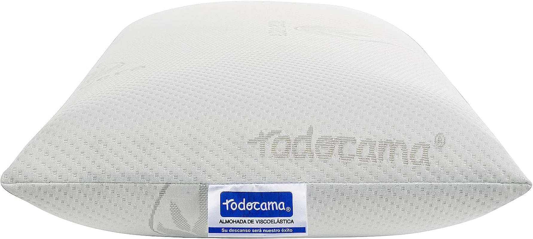 Todocama - Oreiller à mémoire de forme, aloe vera, 2 pièces, 70 cm, blanc Oreillers standards Naty Shop