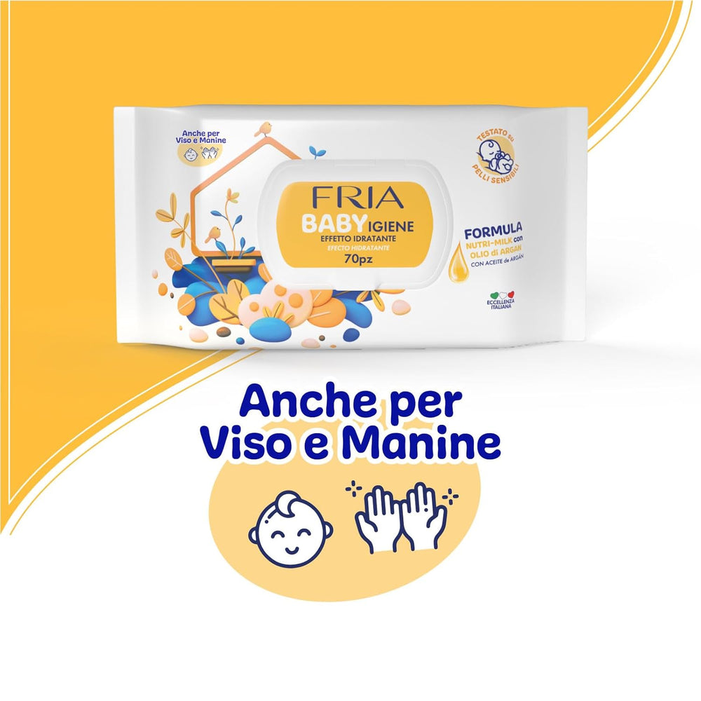 70 x lingettes humides