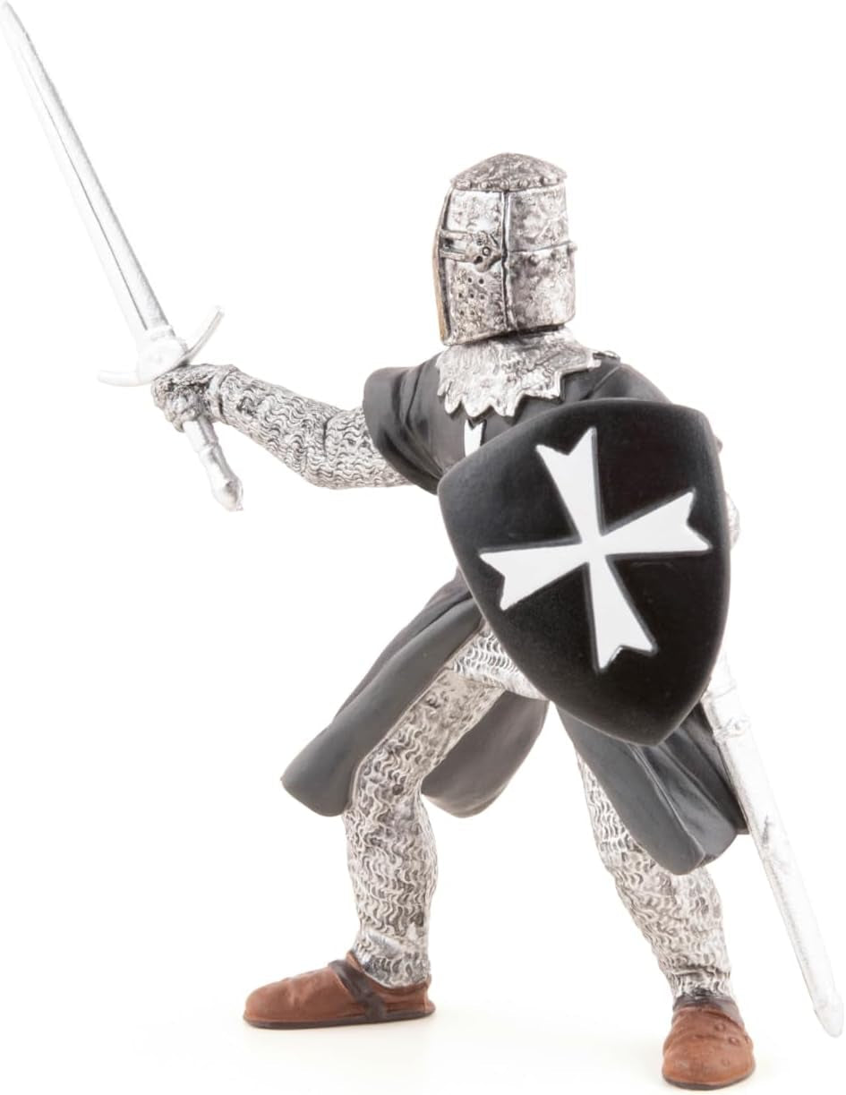 Papo -Pictate manual - Figuri -Medieval-Fantasy - Cavalerii Sfântului Ioan cu sabie-39938-Collectable-Pentru copii - Potrivit pentru băieți și fete - De la 3 ani Action figures Naty Shop