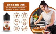 Arôme Alimentaire Twizzy Waffle - 30 ml - Arôme intense - Idéal pour la pâtisserie Arome Naty Shop