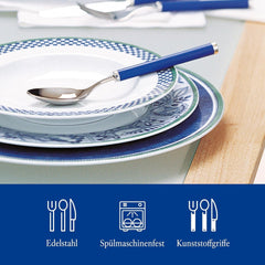 Villeroy & Boch - Play! Tacâmuri Blue Ocean, Set 30 piese Bucatarie Naty Shop