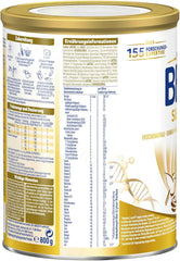 BEBA SUPREME 2 Lait de suite après 6 mois, lactose uniquement, sans huile de palme, pack de 6 (6 x 800g) Naty Shop
