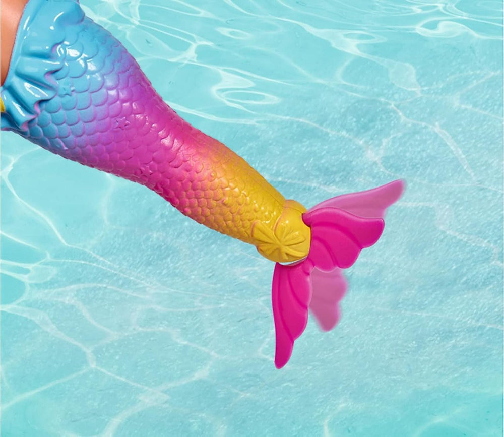 Simba 105733318 - Evi Love Swimming Mermaid, Evi comme une sirène, Sait nager correctement, Avec figurine de poisson, Poupée à habiller, 12 cm, Pour les enfants à partir de 3 ans Poupées Naty Shop