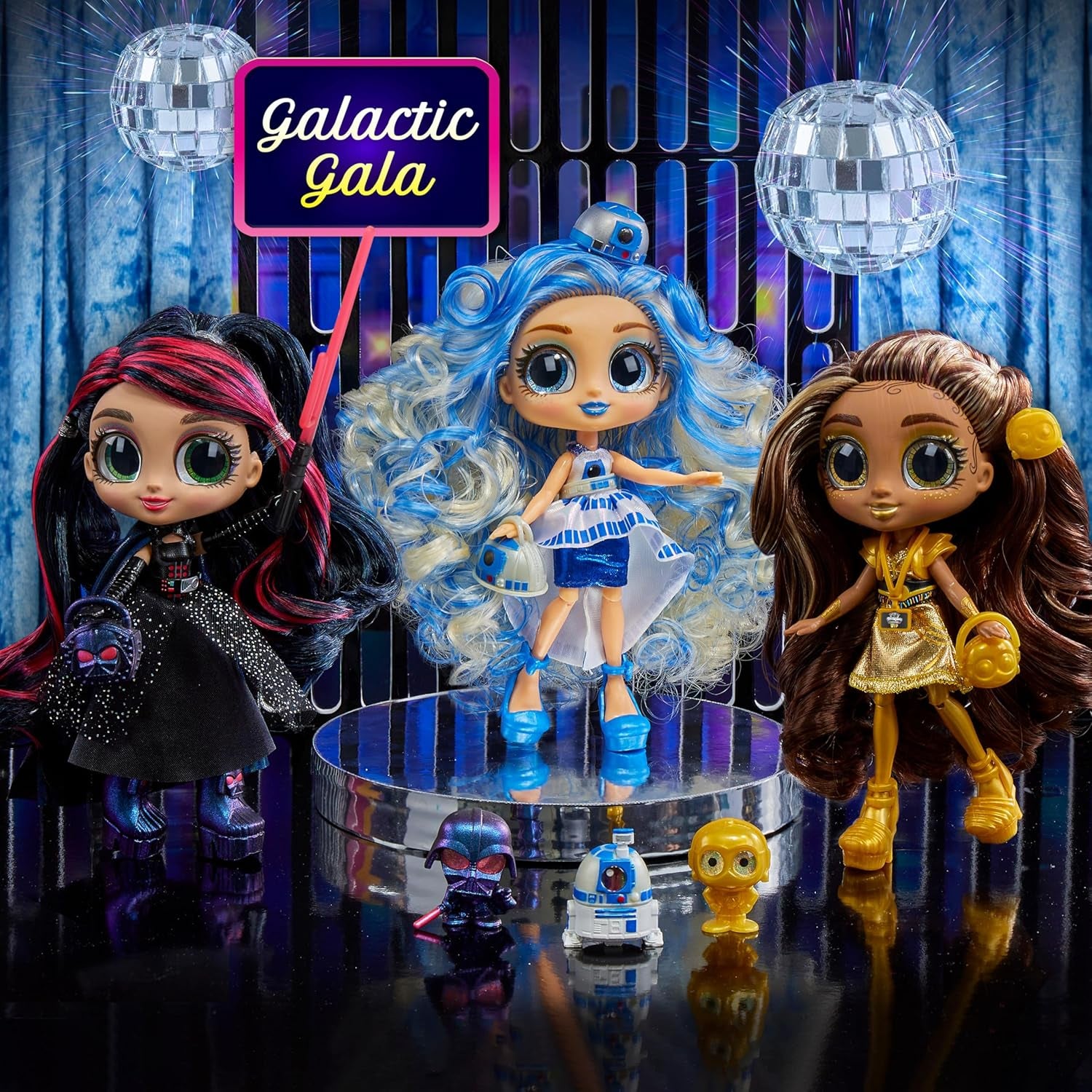 Disney Doorables Adoorbs Serie 2 Sammlerpuppen mit Zubehör, 14cm, Fashion-Puppe, Spielzeug ab 5, Just Play