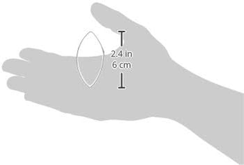 Boîte à biscuits Städter, acier inoxydable, lot de 3 ovales, 6 cm, argent