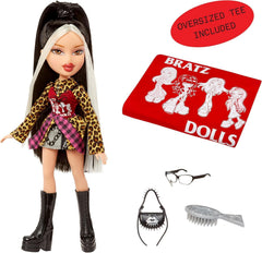 Bratz Stylin' Jade - Modepuppe mit T-Shirt um Gestalten für Dich, y compris les accessoires, Niedliches Spielzeug für Mädchen