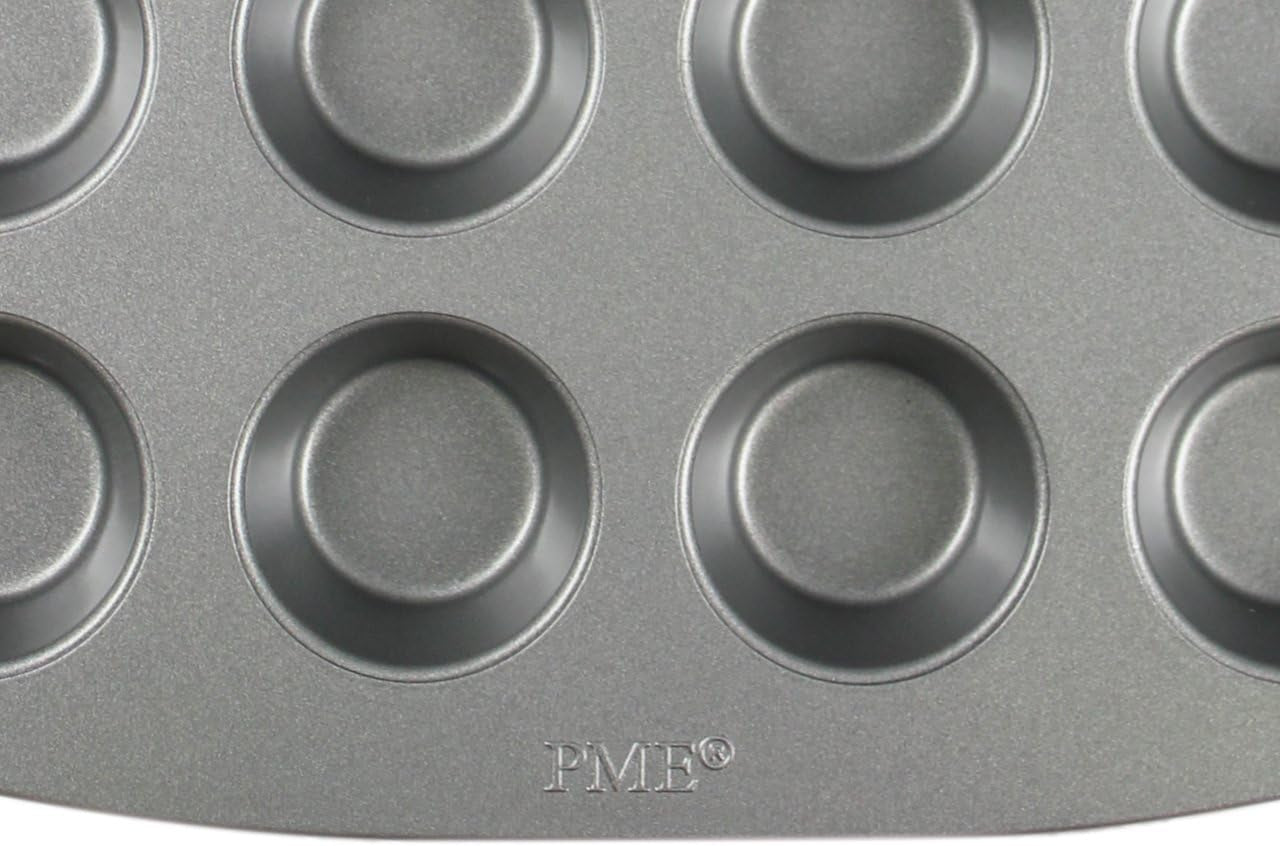 CSB111 Antihaftbeschichtete Mini-Muffinform Mit 24 Löchern Aus Karbonstahl, Edelstahl, Silver, 39.4 X 24.6 X 2.1 Cm Matrite si tavi pentru copt Naty Shop