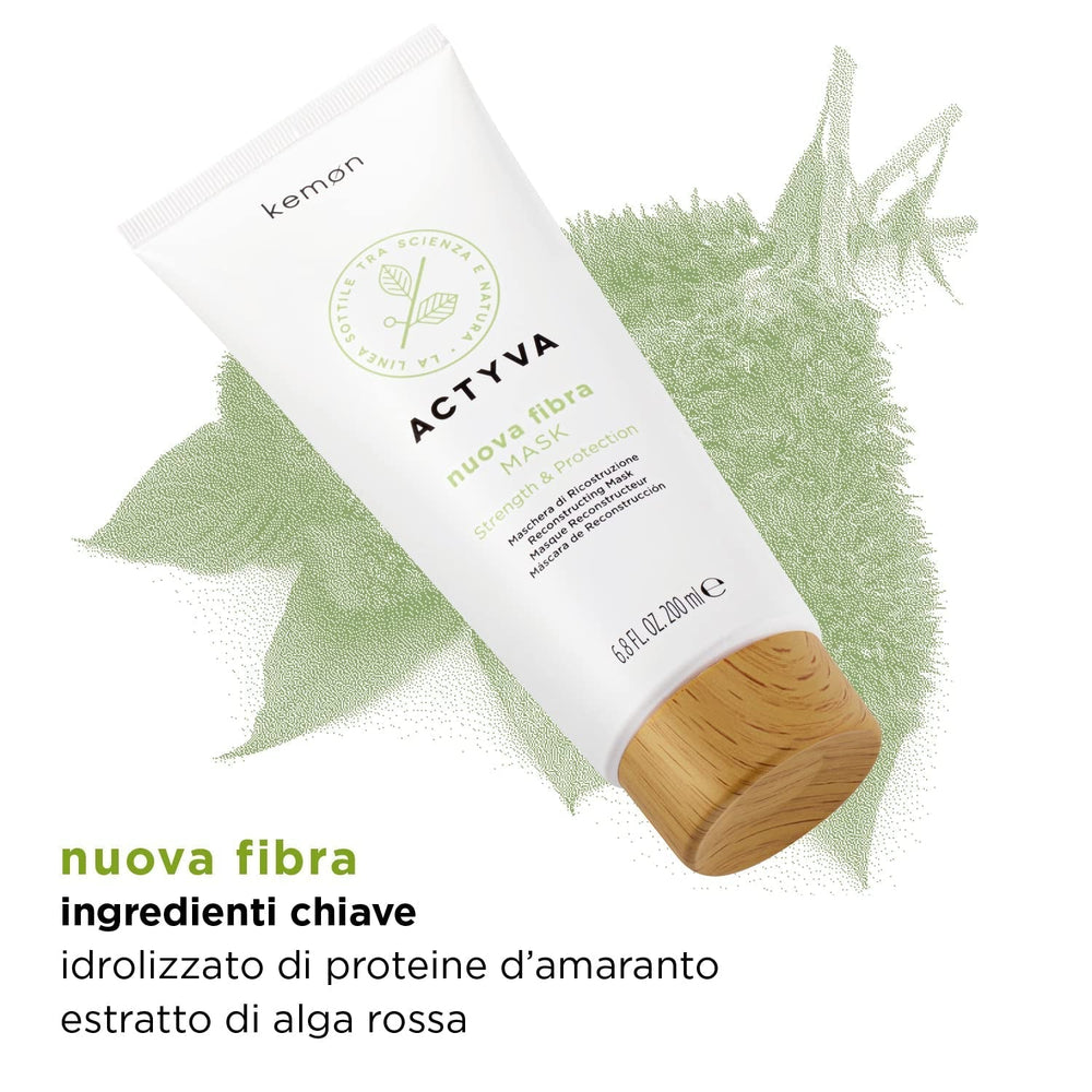 KEMON Actyva Nuova Fibra Mask 200 ml Masque capillaire Naty Shop