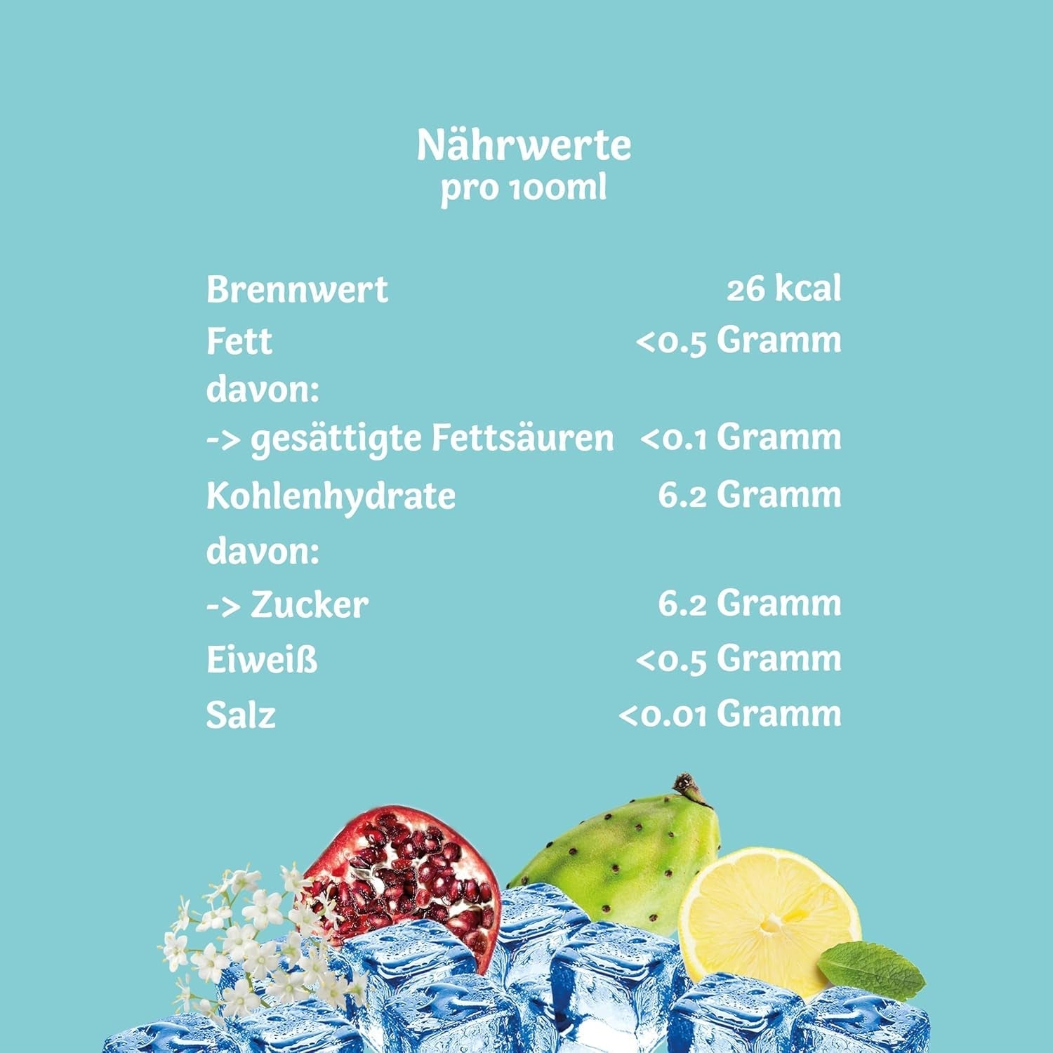 Pfanner Ceai rece cu lămâie albă și flori de soc – 2 L Tetra Pak - Ceai preparat direct cu suc de lămâie (pachet cu 6)