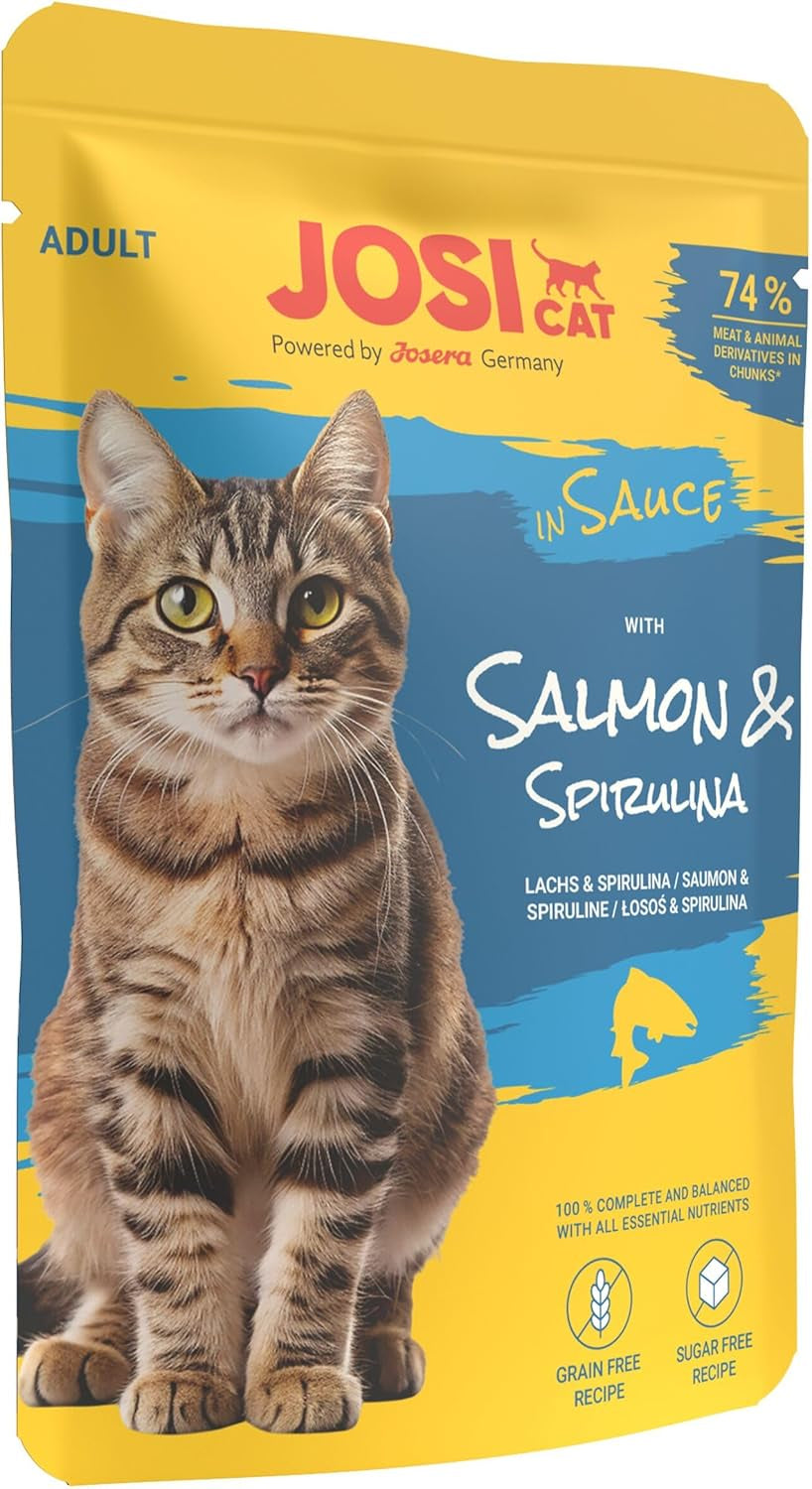 Multipack Sélection Mixte en Sauce (12 x 85 g) | Adulte | Nourriture humide premium en sauce pour chats trop grands Multipack myth 4 Sorten | Ohne Konservierungsmittel | paquet de 12